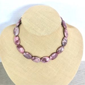 Pink Stone Necklace